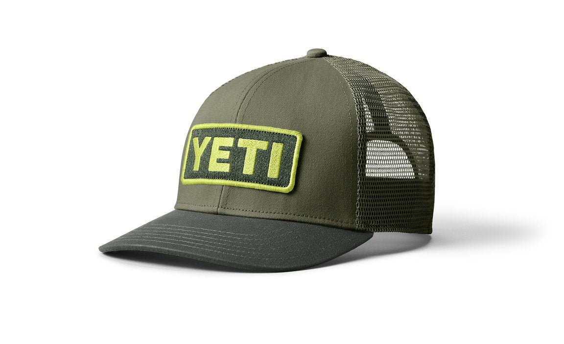 YETI Tarpon Flies Badge Mid Pro Trucker Hat